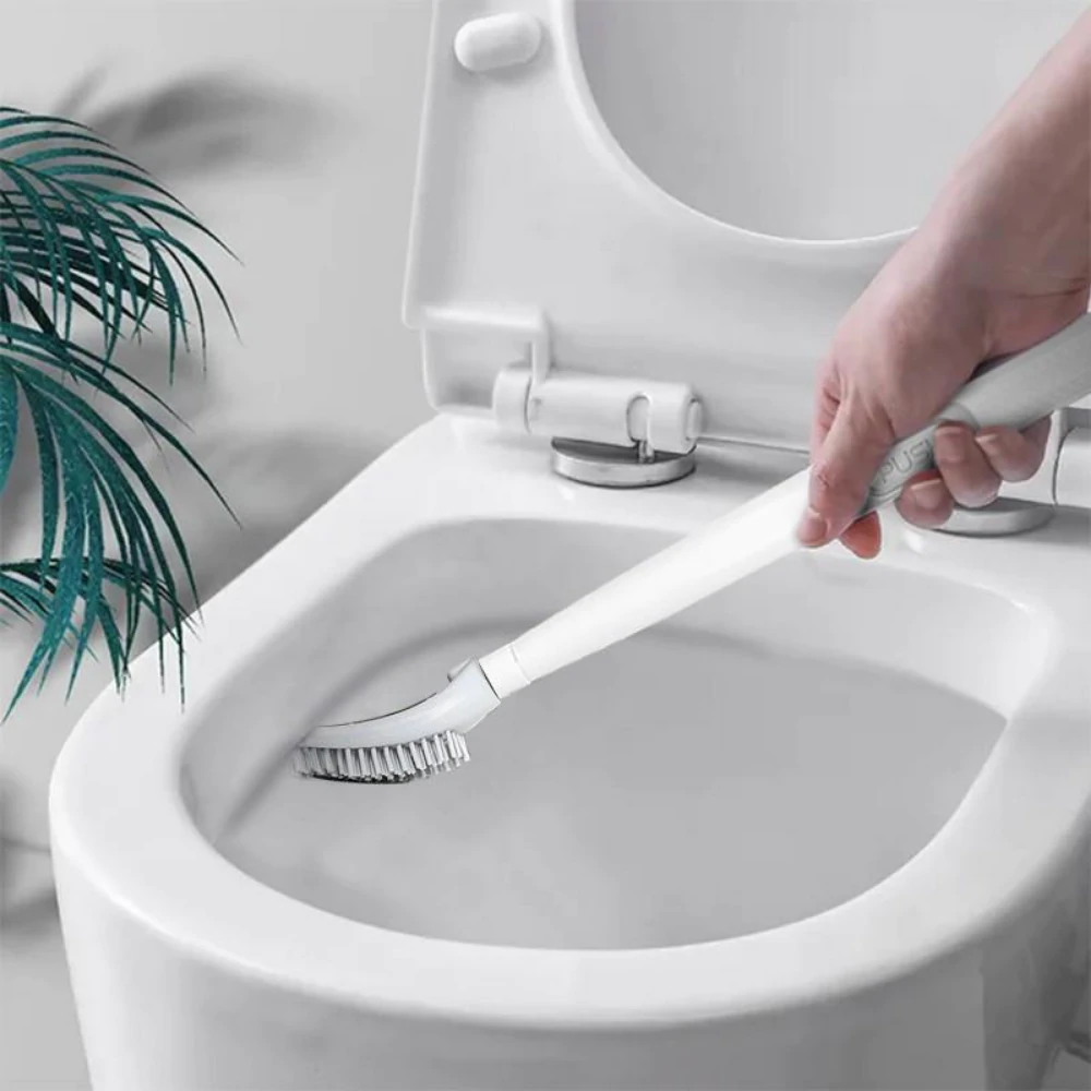 BristleFlex - Flexible Toilet Brush with Built-In Cleaner Dispenser