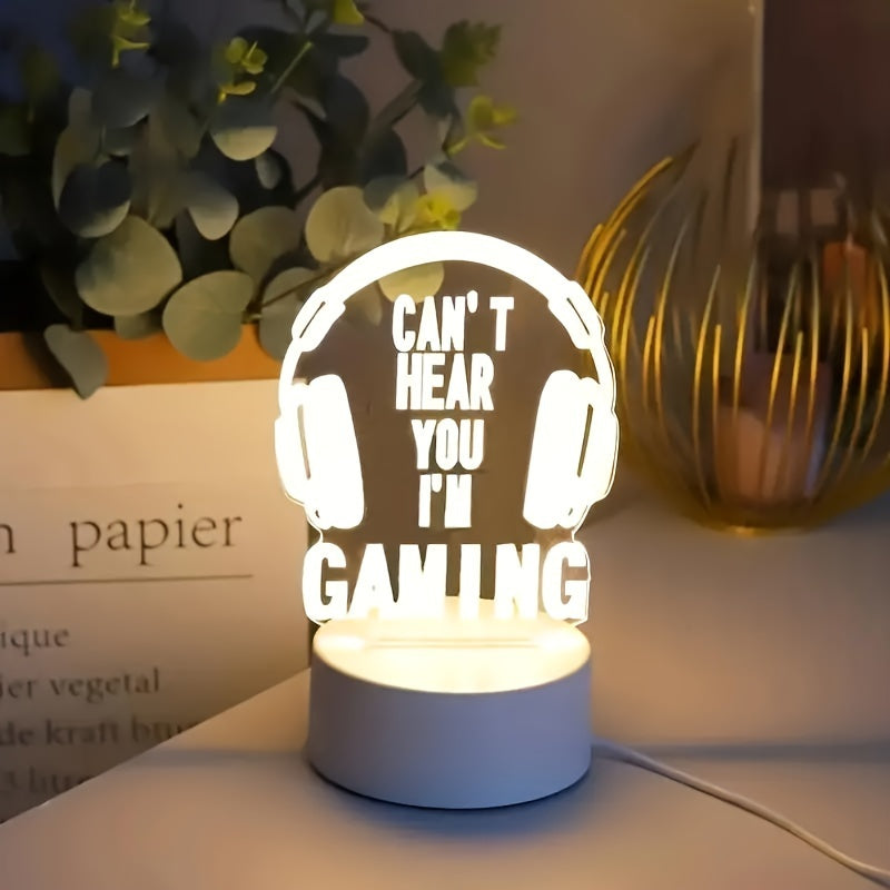 GameLamp - Compact LED USB Table Lamp