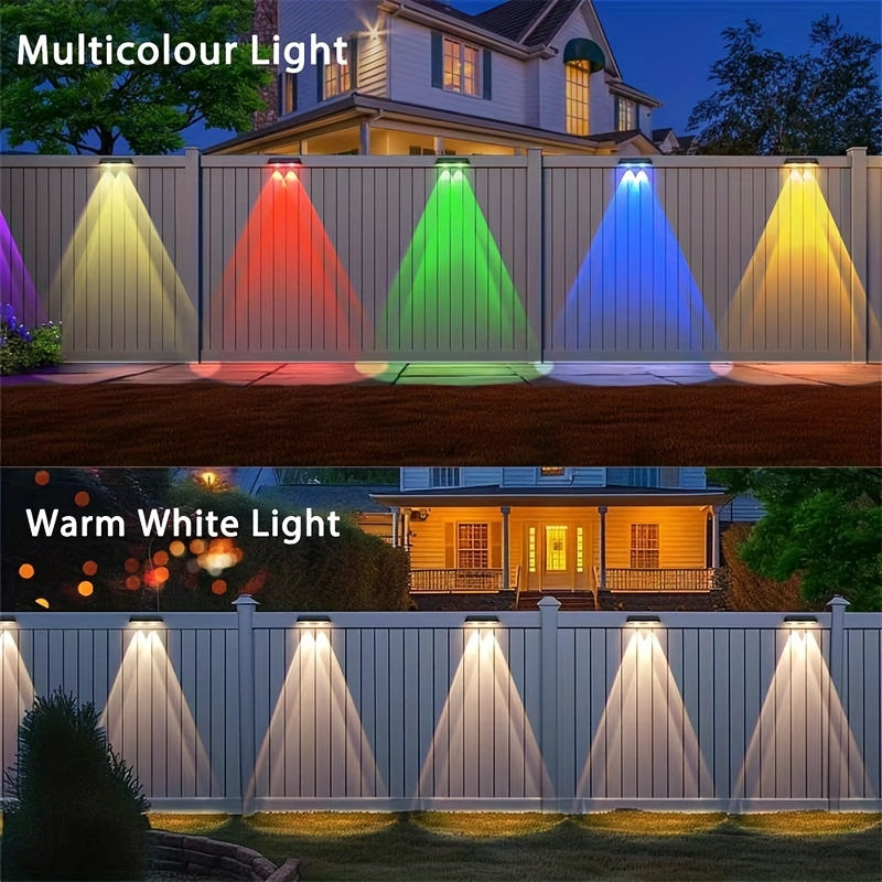 SolarShine - Multicolor Solar LED Outdoor Wall Light
