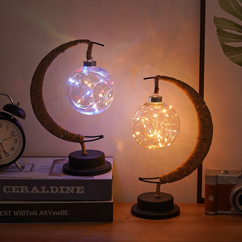 Horendel - Wireless Wrought Iron LED Table Lamp