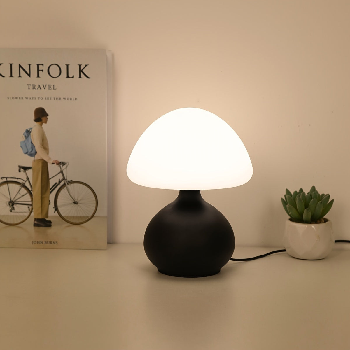 ModernLight Lamp - Elegant USB Mushroom Table Lamp