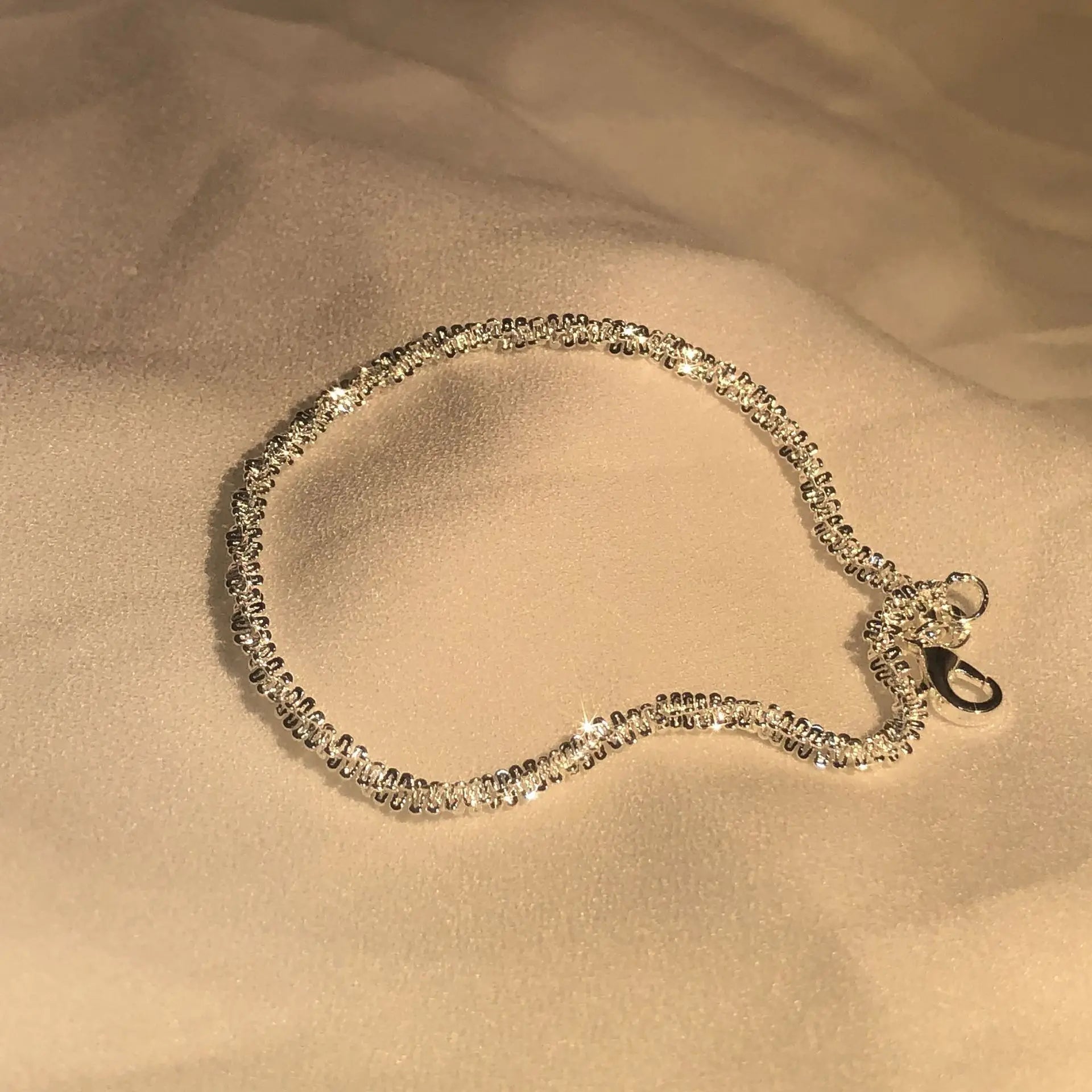 SilverFlow - Bracelet en argent sterling élégant
