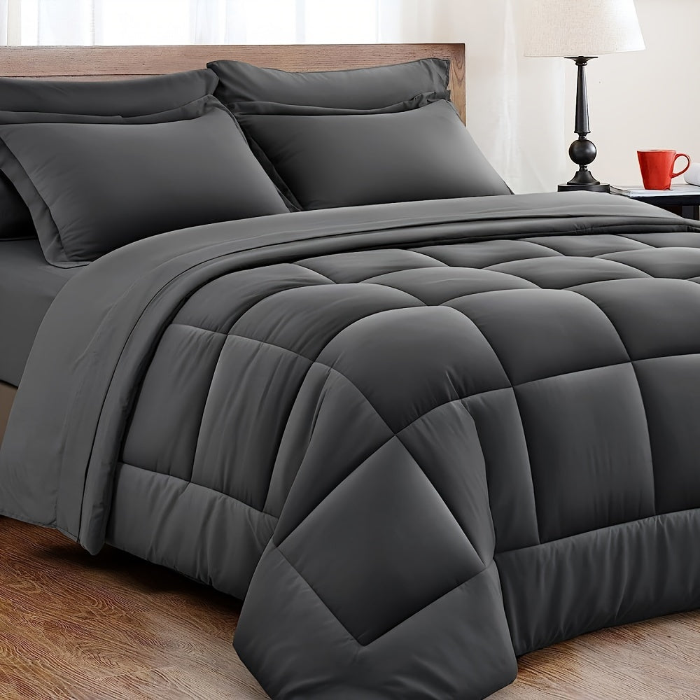 NestWeave - 3-Piece Polyester Bedding Set for Ultimate Comfort