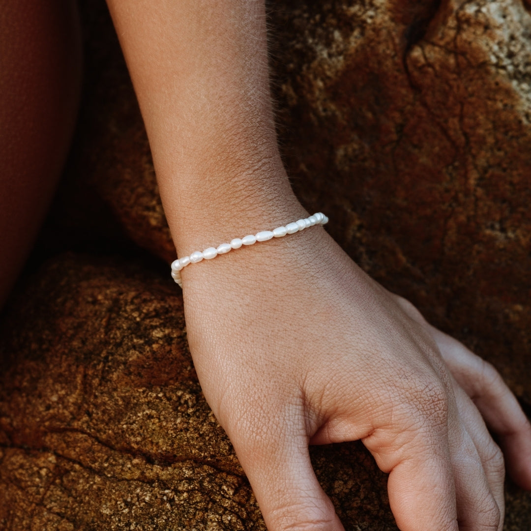 Marina - Bracelet perles d'eau douce élégant