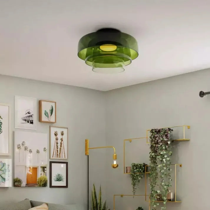 Nordic - Elegant Scandinavian Glass Ceiling Light