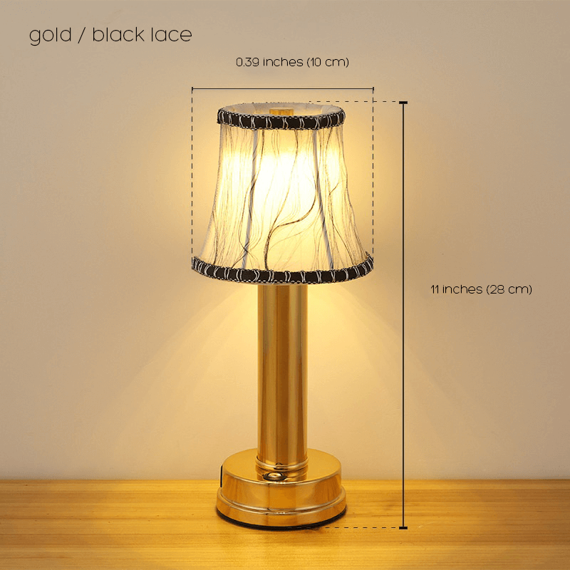 Doku - Wireless Dimmable Table Lamp with Fabric Shade