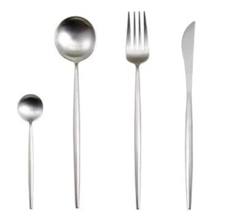 EliteDine - 24-Piece Gold and Silver Cutlery Set for Luxury Dining