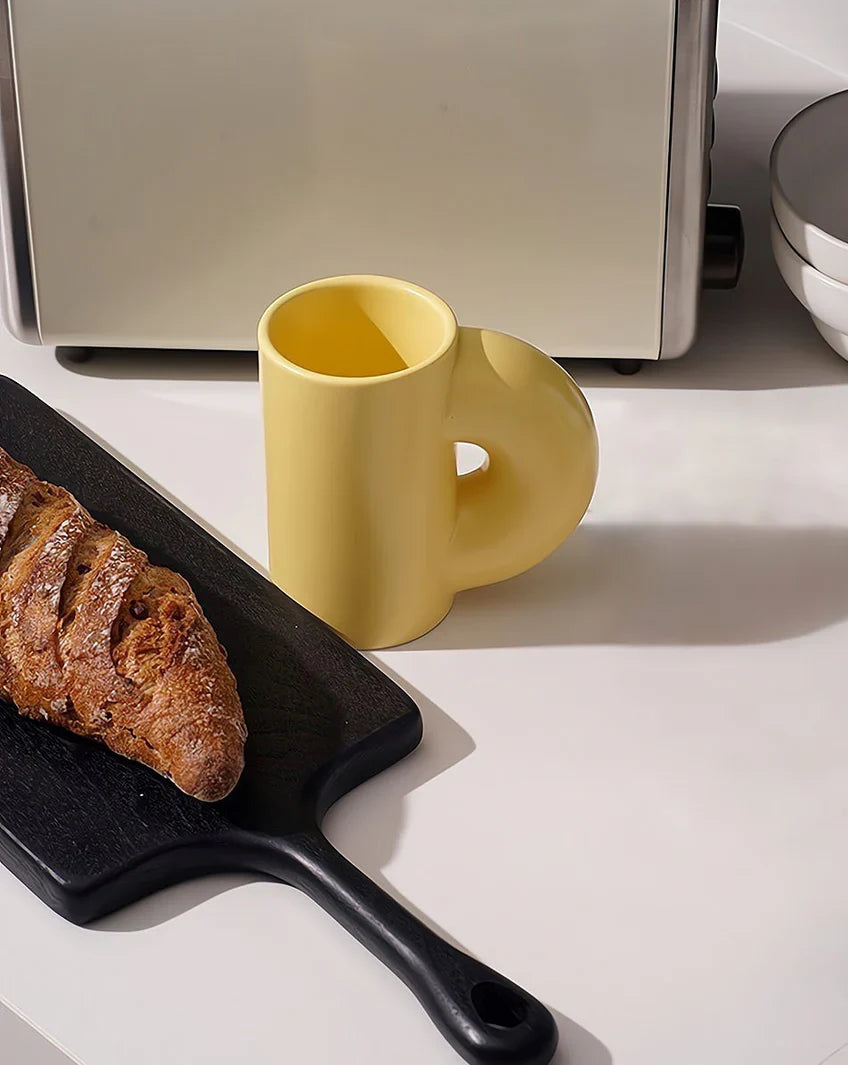 Elissa Cup - Luxury Porcelain Mug for Elegant Moments