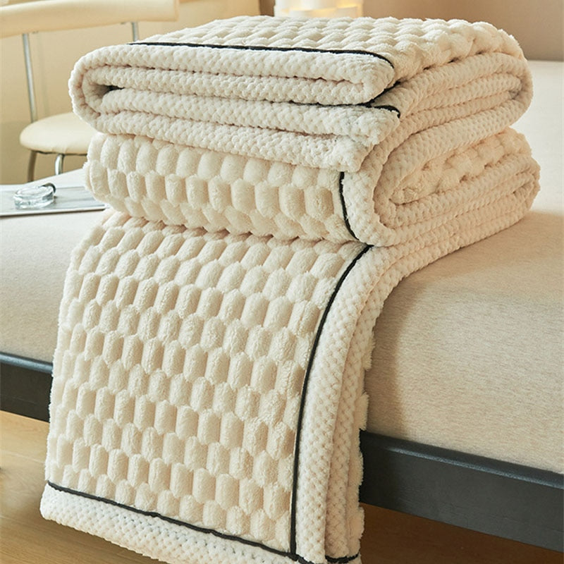 Velvet Luxe Throw - Ultra-Soft Blanket for Sofa and Bed