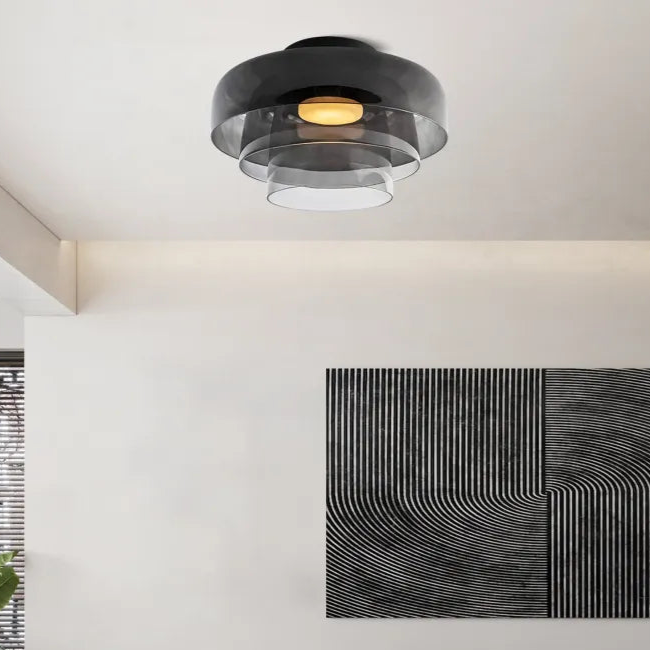 Nordic - Elegant Scandinavian Glass Ceiling Light