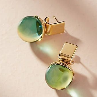 Esmeralda - Vintage Green Crystal Sparkle Earrings