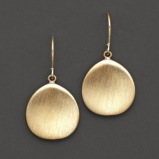 Sienna - Vintage Gold Plate Earrings