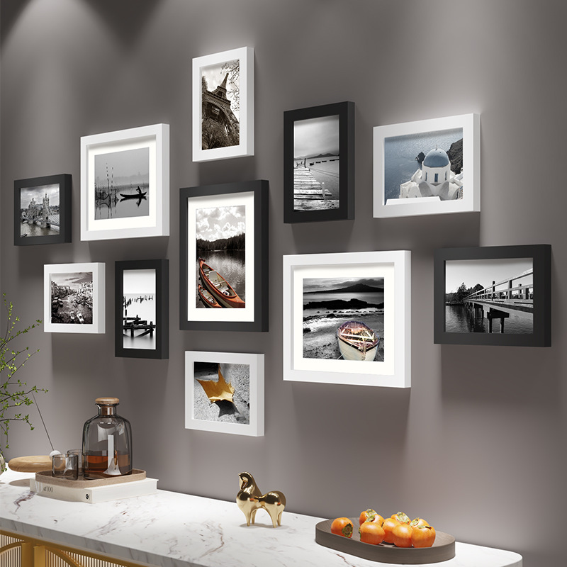GallerySet - 11-Piece Frameless Photo Frame Set
