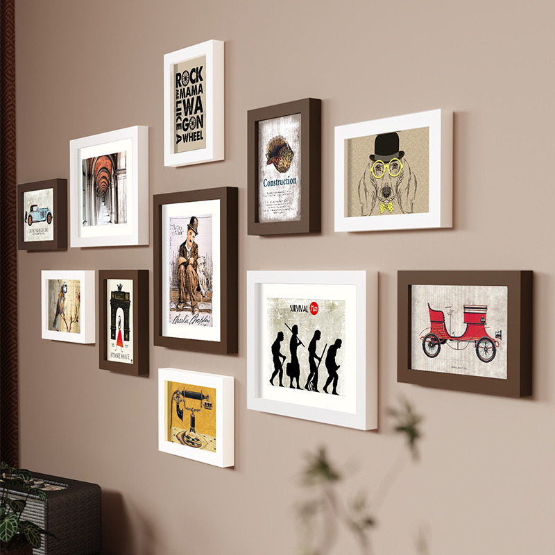 GallerySet - 11-Piece Frameless Photo Frame Set