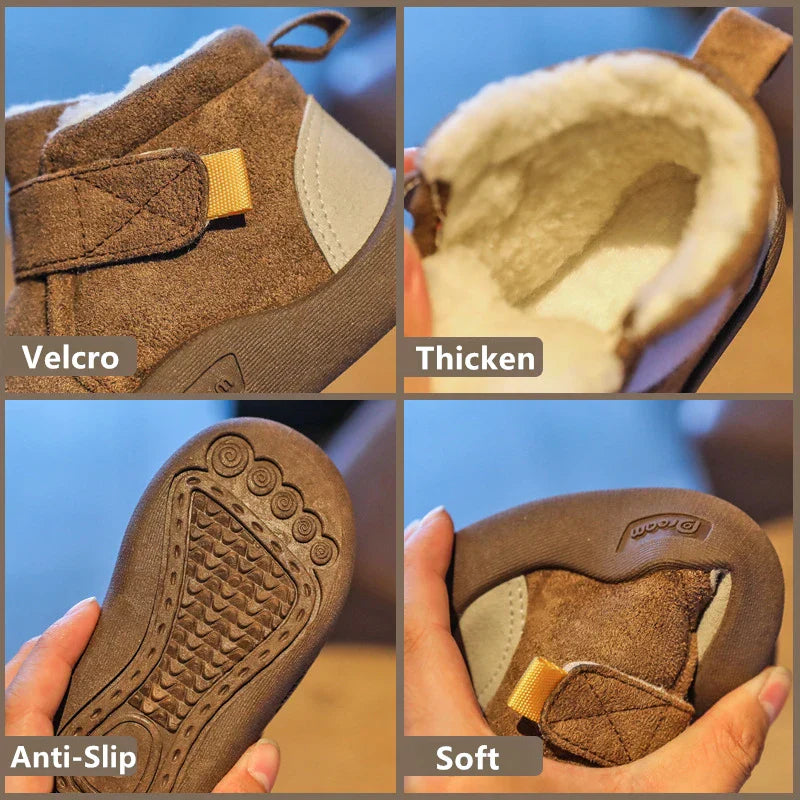 Mini Fashion - Bottes d'Hiver de Luxe pour Enfants