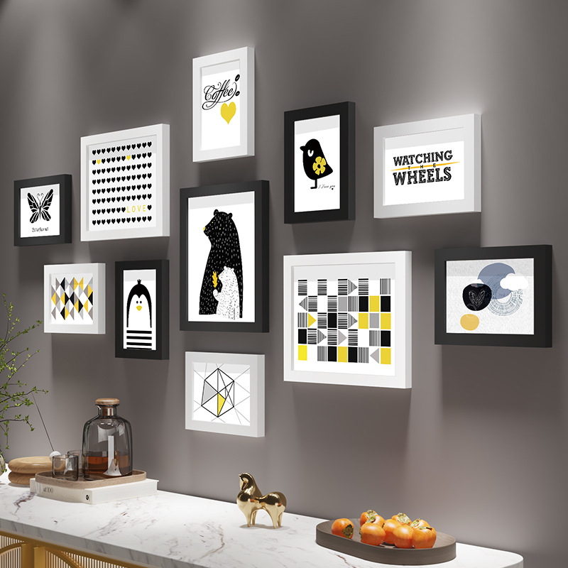 GallerySet - 11-Piece Frameless Photo Frame Set