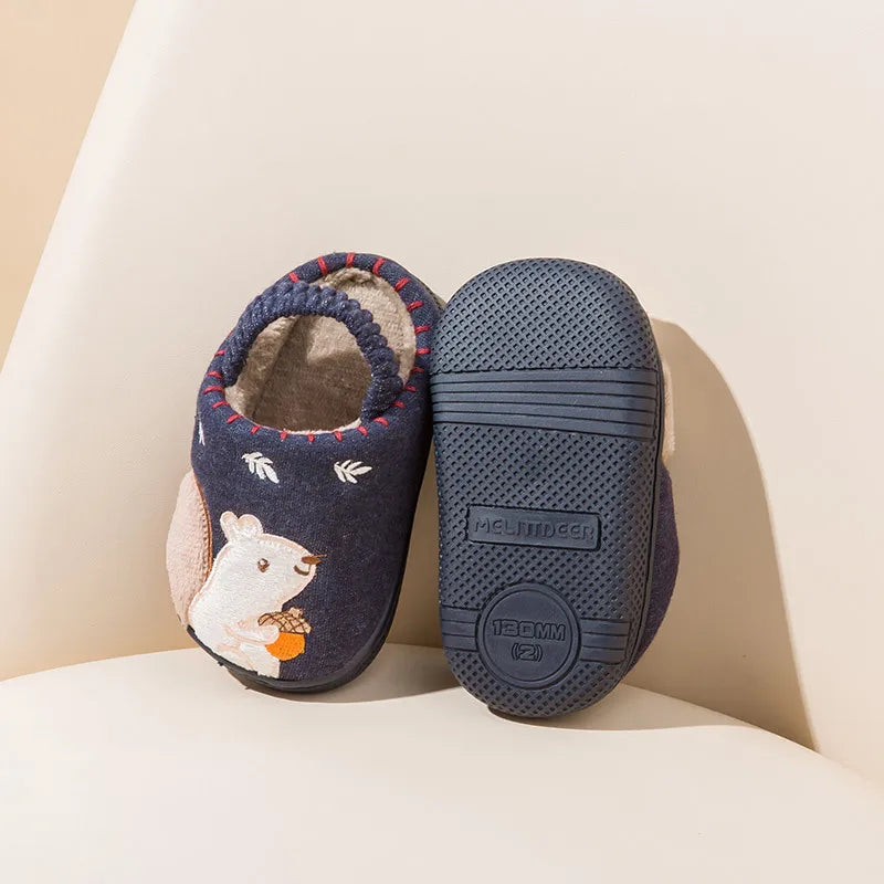Mini Fashion - Chaussons Antidérapants Douillets pour Enfants