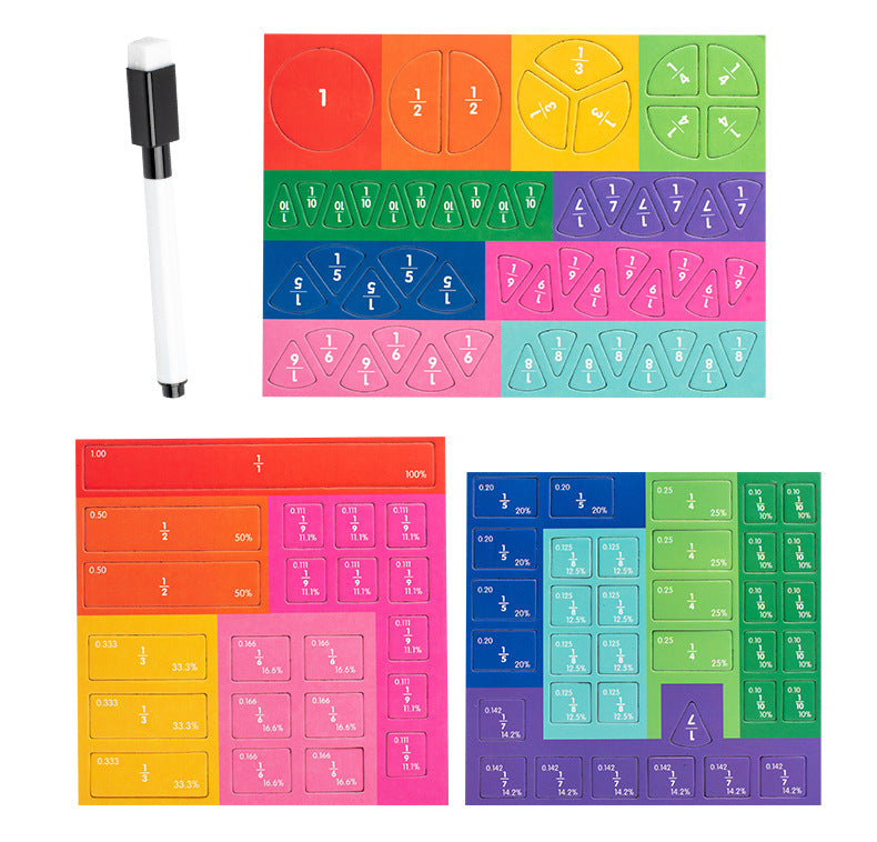 FractionFun Kit – Jeu de Maths Ludique pour Enfants