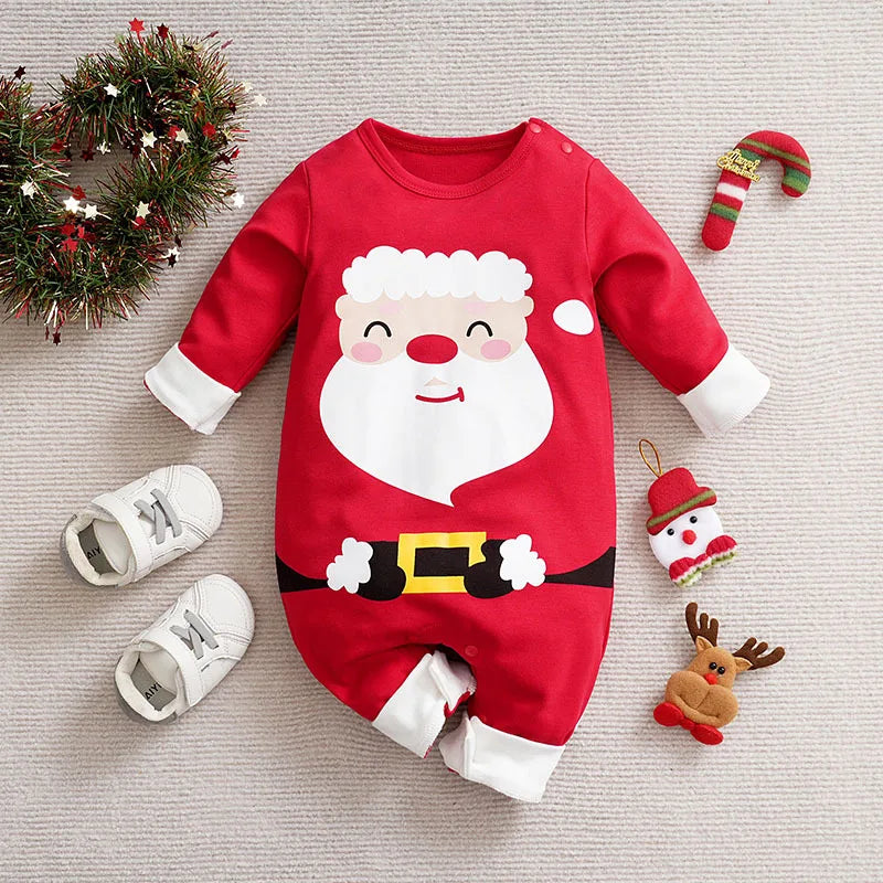 MiniFashion Costume de Noël - Adorable Tenue Festive pour Bébé