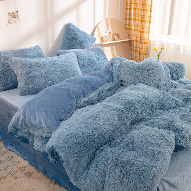 BlissLoft Plush Duvet Set - Soft 3-Piece Bedding with Zipper Closure