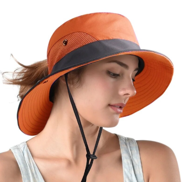 SunShield Hat - Chapeau Protection UV UPF 50+ Femme