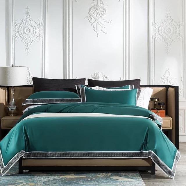 Venice - Parure de housse de couette de luxe en coton égyptien