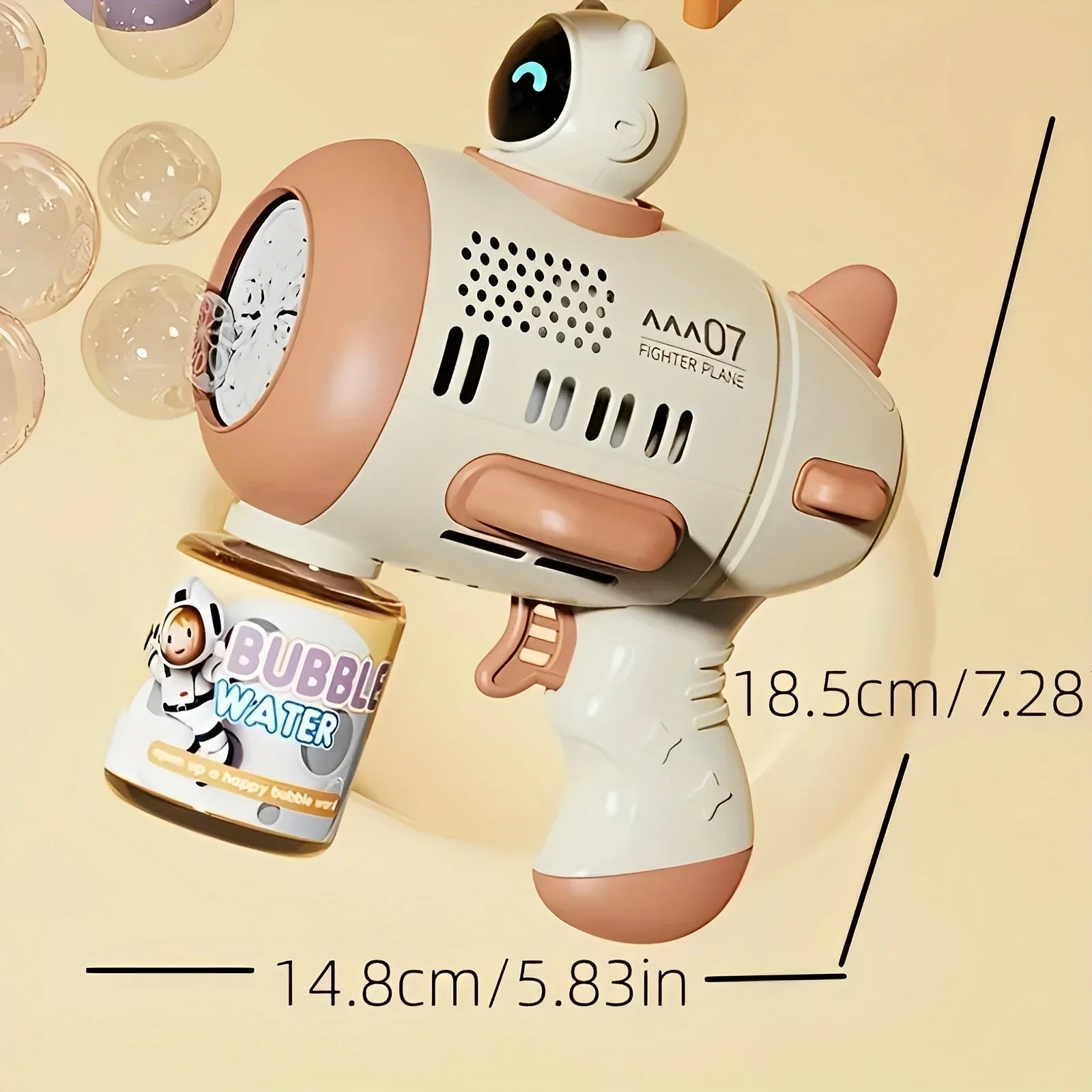 Spaceman Bubble Blaster - Pistolet à bulles innovant pour enfants