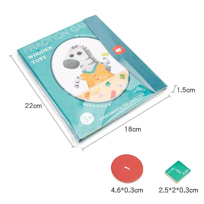 FractionFun Kit – Jeu de Maths Ludique pour Enfants