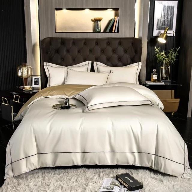 Lisbon Luxe - Soft Breathable Egyptian Cotton Duvet Cover