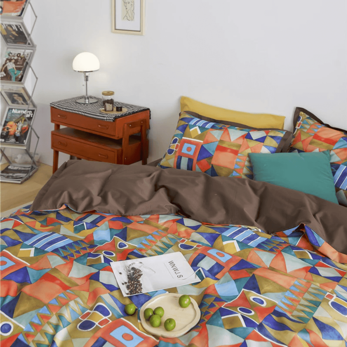Shapes and Colors - Luxury Egyptian Cotton Duvet Set