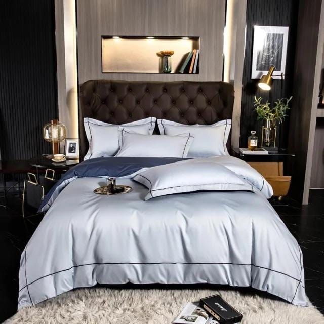 Lisbon Luxe - Soft Breathable Egyptian Cotton Duvet Cover