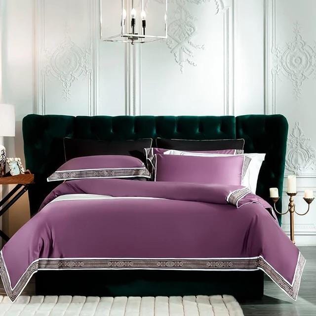 Venice - Parure de housse de couette de luxe en coton égyptien