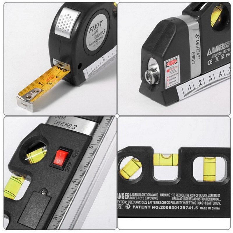 Meetbuddy Pro - 4-in-1 Laser Measure with Level and Inclinometer