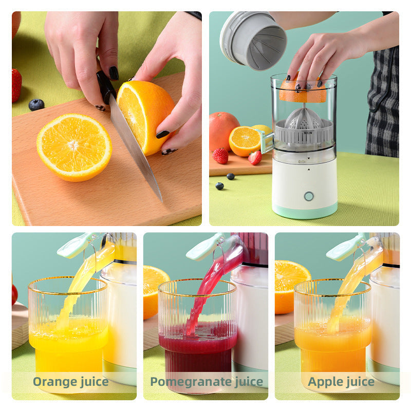 EvoJuice - Cordless Rechargeable Citrus Juicer for Fresh Orange Juice