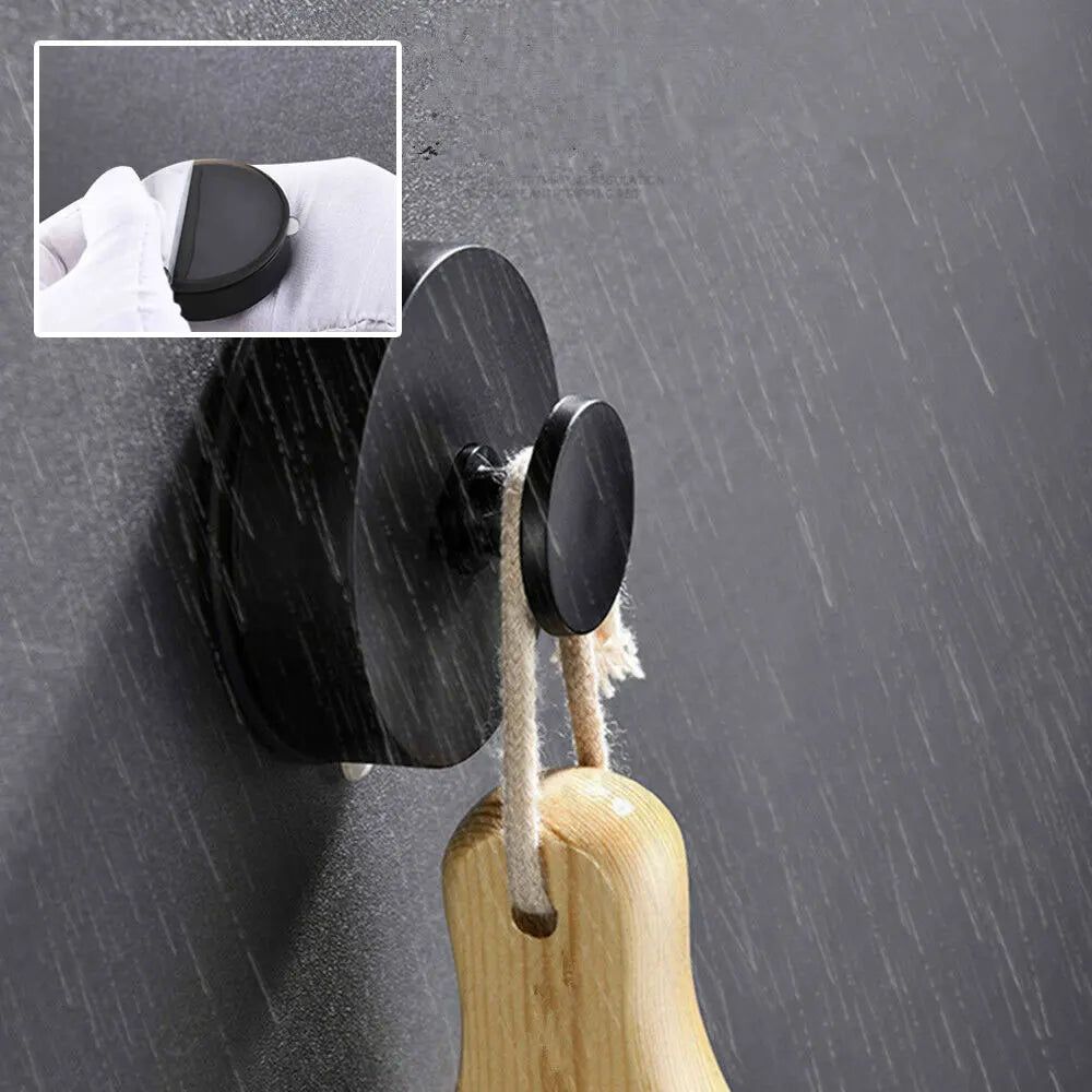 Wall Suction Hook - No-Drill Adhesive Hook for Bathroom and Kitchen