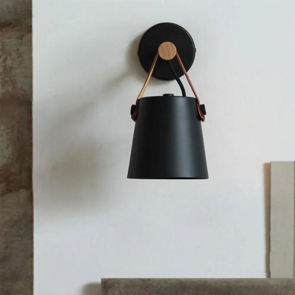 Nordic Light - Suspension scandinave en bois et metal
