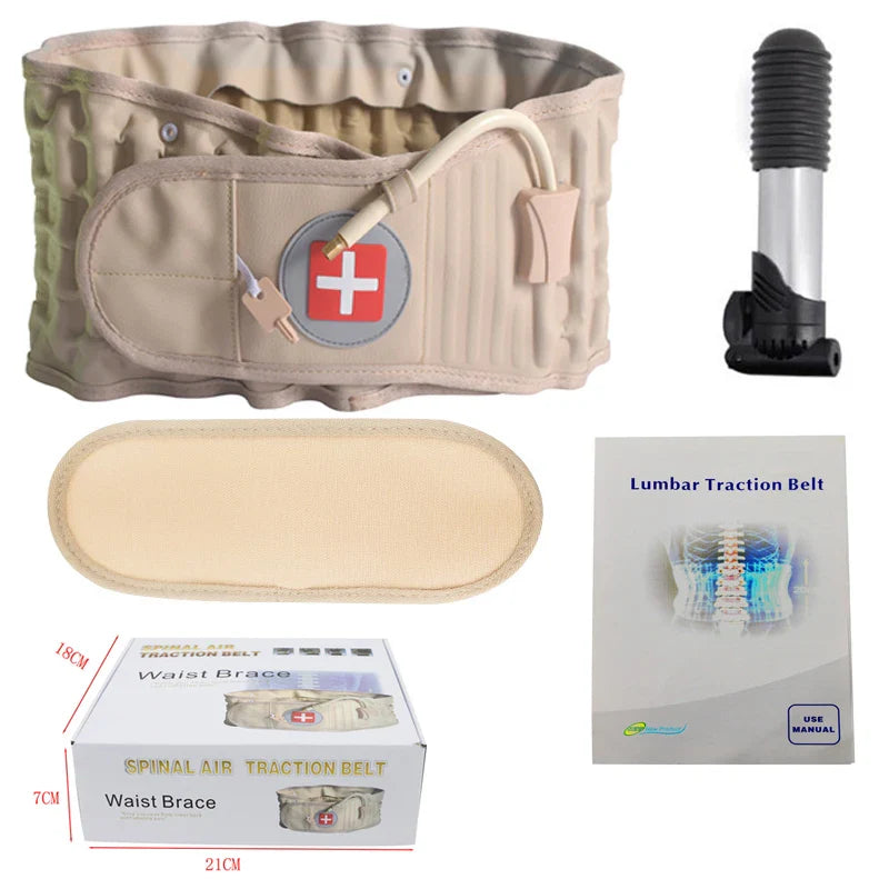 Ceinture de Décompression Chiropratique - Soulagement Immédiat des Douleurs Lombaires