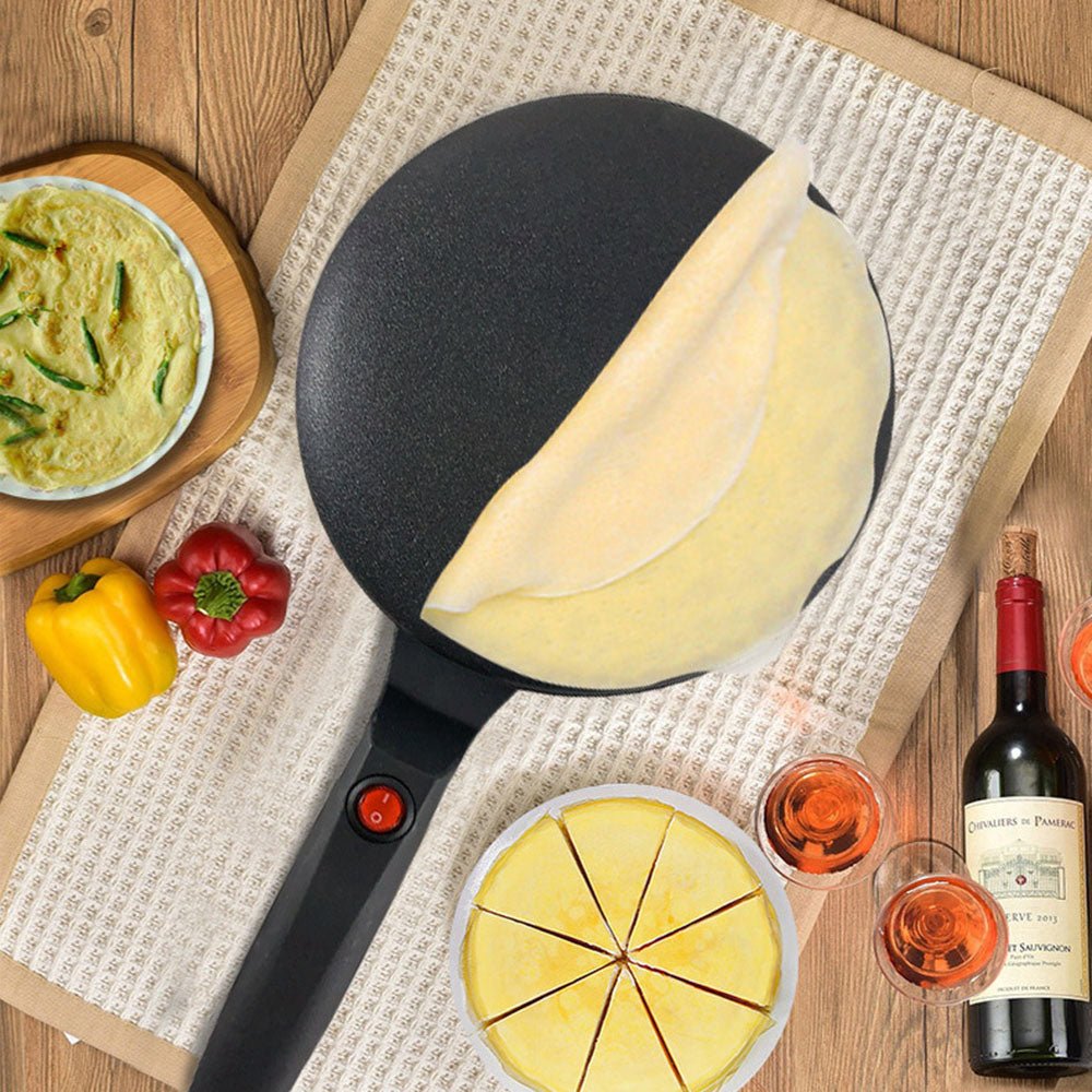 QuickFlip Crepe Pan - Set of 2 Non-Stick Pans for Perfect Crepes