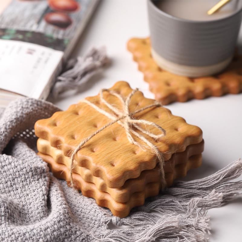 CookieCoasters - Cookie-Shaped Wood Coasters