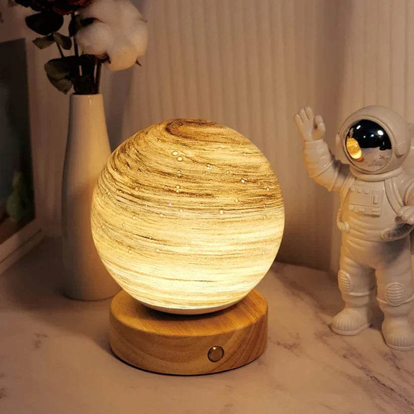 LuminaGlow - USB Moon Lamp for a Soft, Magical Ambiance