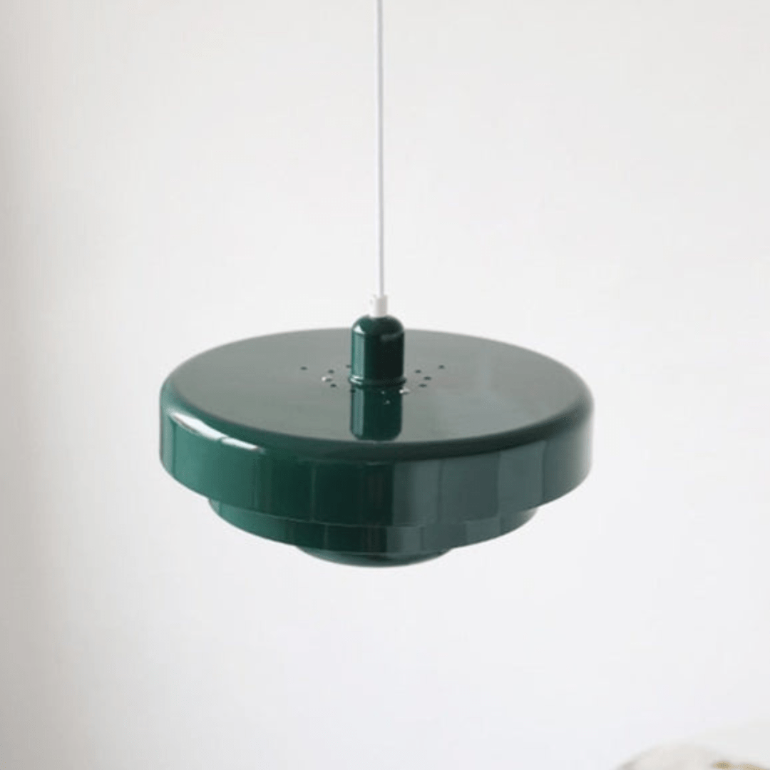 VintageAura Bauhaus LED Pendant Light - Timeless Vintage Fixture for the Living Room