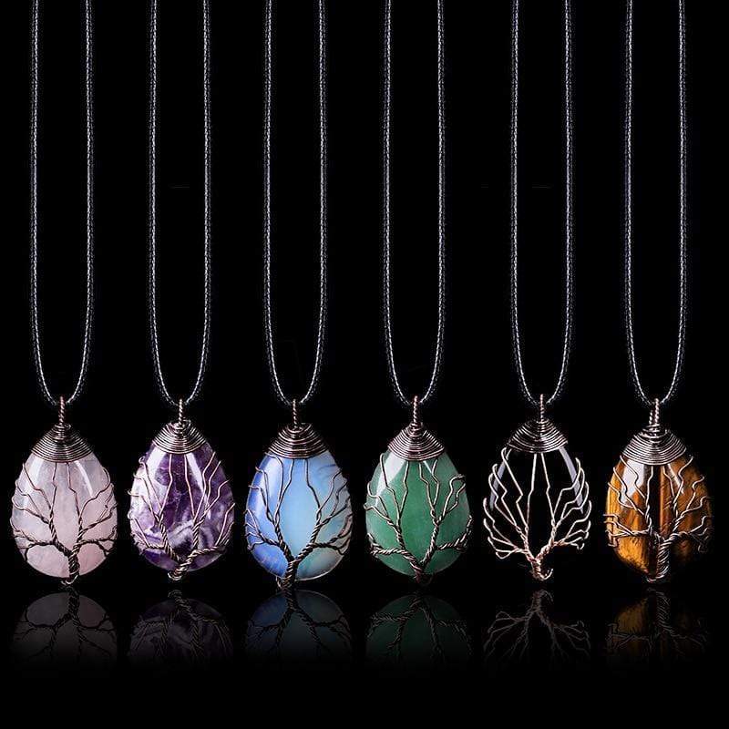 Seraphina - Collier pendentif en améthyste