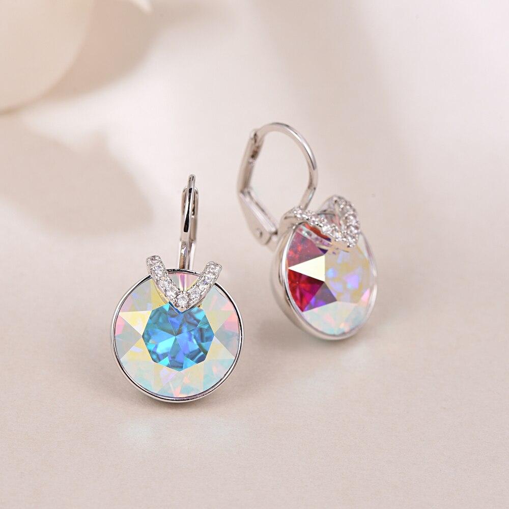 Aveline Sparkle - Boucles d'oreilles élégantes en cristal