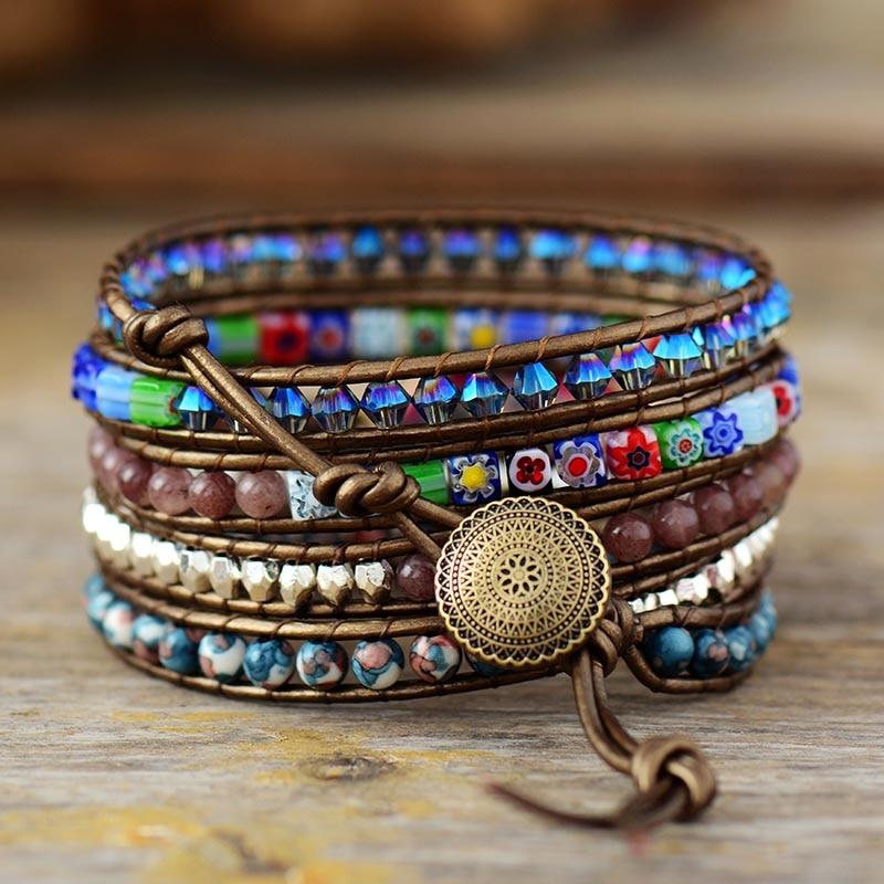 FloraWrap - Floral Wrap Bracelet