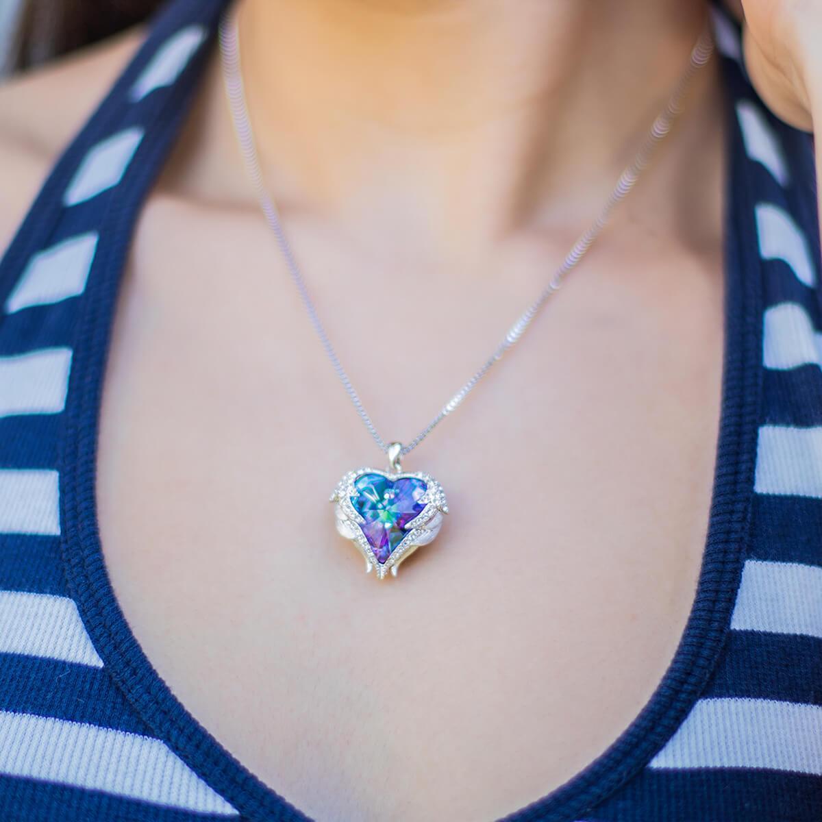 Celestina Wings - Collier aile d'ange