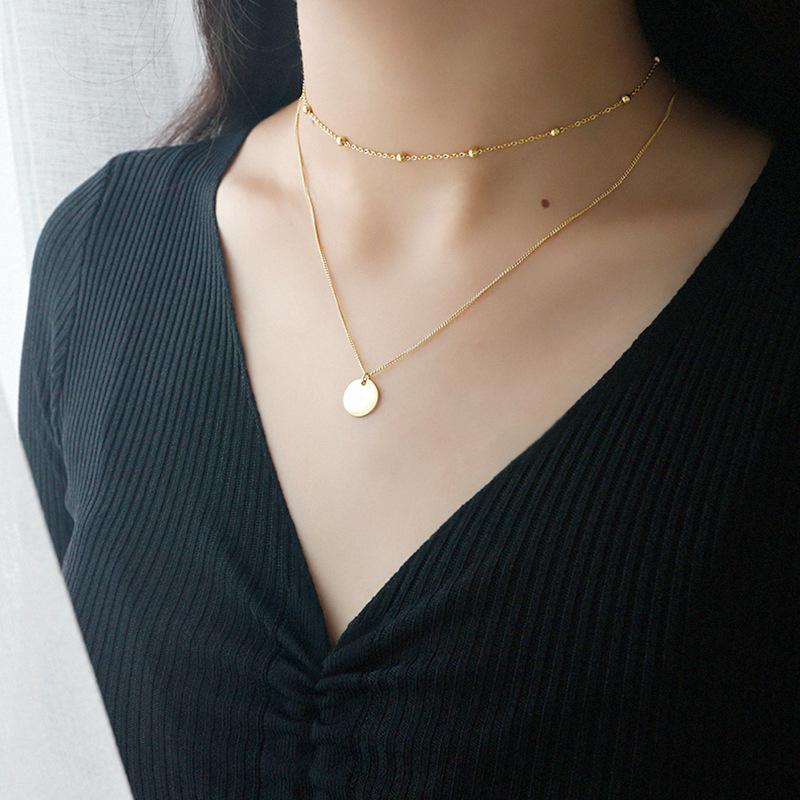 Lunisa - Collier multi-rangs pour femme