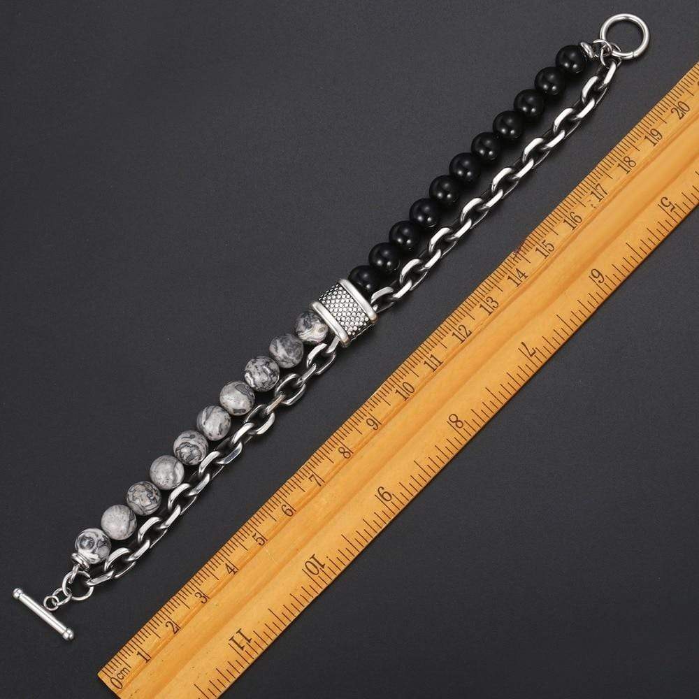 Asher Bracelet Œil de Tigre – Pierre Guerrier Pour Homme