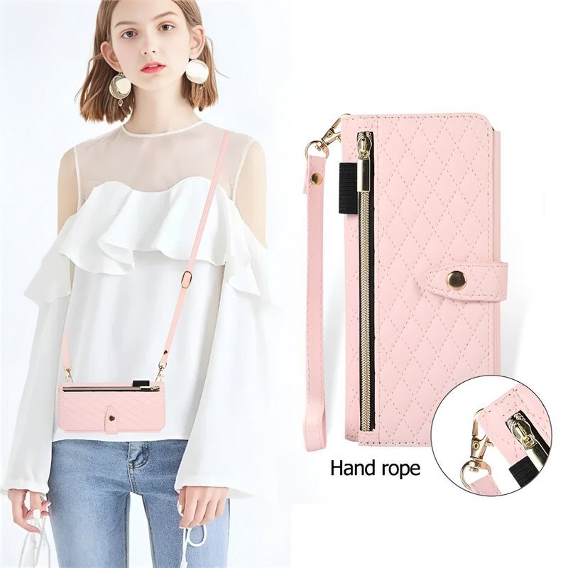 Casina Wallet - Élégante Pochette en Cuir pour Femmes