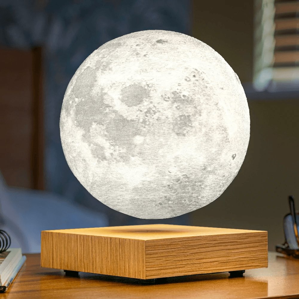 Magic Moon Lamp - Levitating 3D Lamp with Adjustable Light