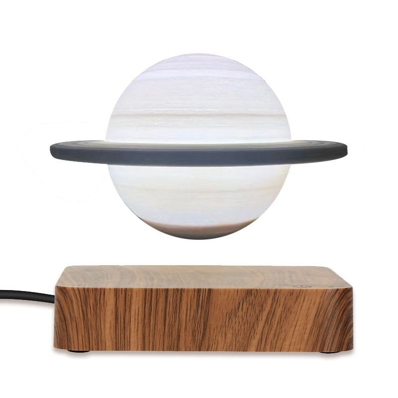 SaturnGlow - Levitating 3D-Printed Saturn Lamp